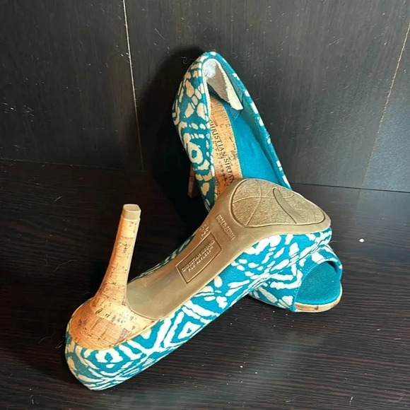 Christian Soriano Payless Peep Toe Heels size 5 1/2 - Picture 10 of 12